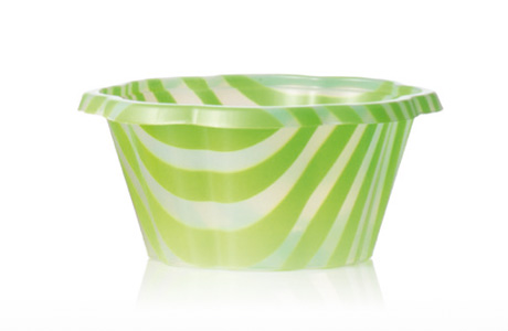 Coppetta Joy Striata Verde